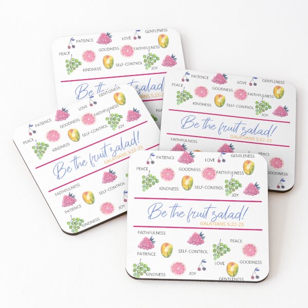 Item preview, Fruit Of the Spirit, Be the Fruit Salad, Bible Verse Galatians 5 Christian Design designed and sold by BringingHOPE.