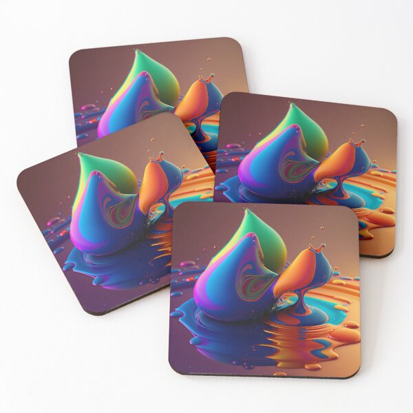 Item preview, Living Life in Colour Paint Drops designed and sold by AICreateWorlds.