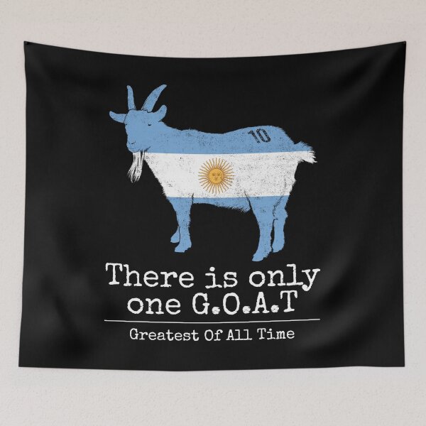 Item preview, There is only one GOAT Greatest Of All Time Argentina Flag Vinatge designed and sold by CHday.