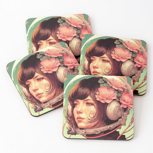Item preview, Flower Astronauts: Adelita designed and sold by perytonpunch.