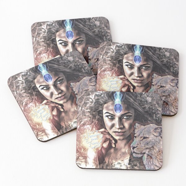 Item preview, Feminine & Fierce designed and sold by Edenglow Prints & Peculiars.