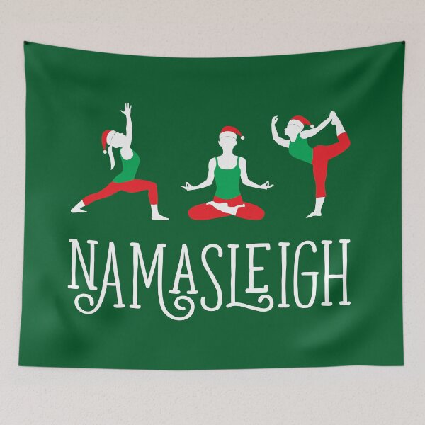 Item preview, Namasleigh Yoga Christmas designed and sold by creativecurly.