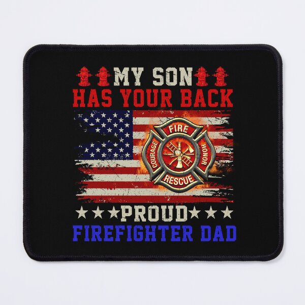 Item preview, Firefighter Son Fireman Proud Dad Design For Firefighter Papa designed and sold by MichalwSatterf.