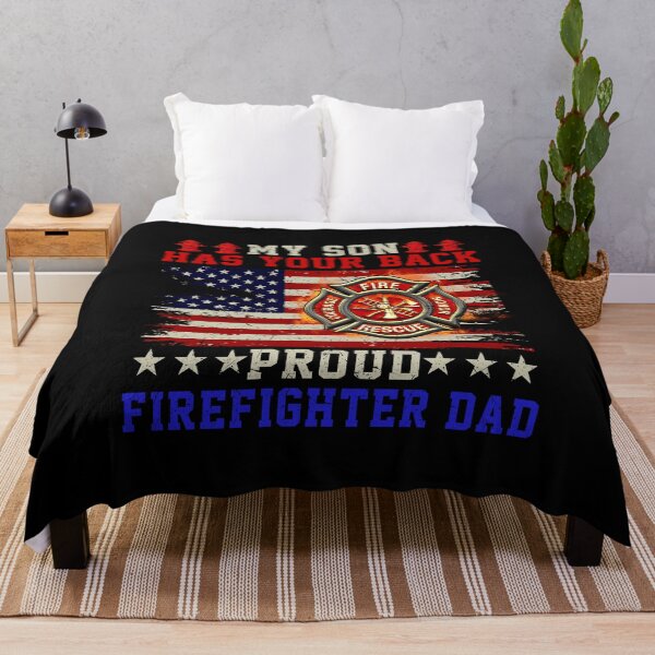 Item preview, Firefighter Son Fireman Proud Dad Design For Firefighter Papa designed and sold by MichalwSatterf.