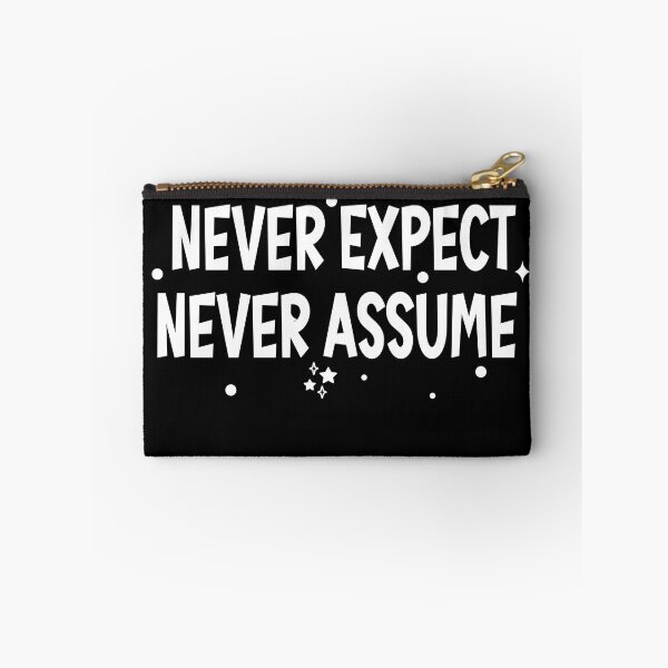 Item preview, Golden Rule : Never Expect Never Assume designed and sold by koonam.