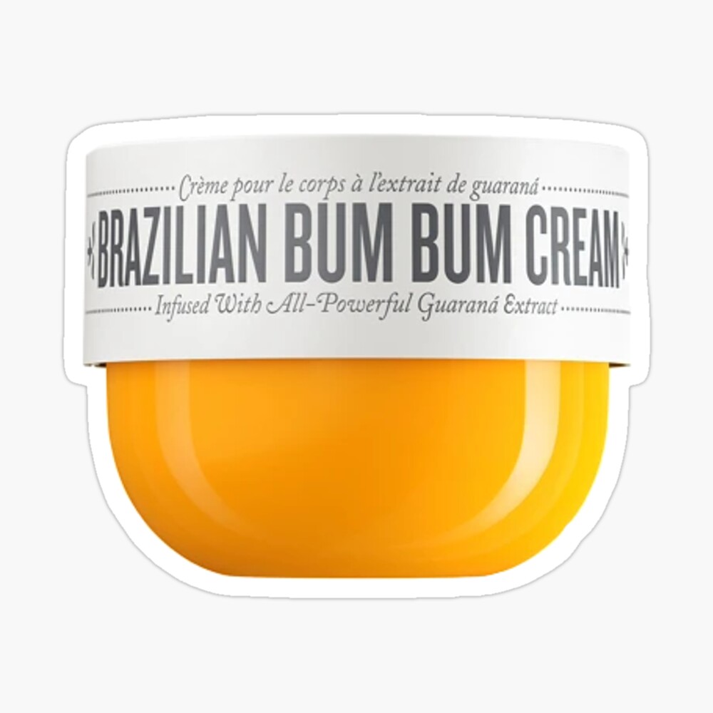 Bum Bum Cream Sticker for Sale by Hollis & Huntington