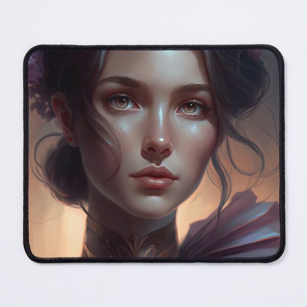 Item preview, Beautiful Brunette Art Nouveau inspired designed and sold by Juliascutecornr.