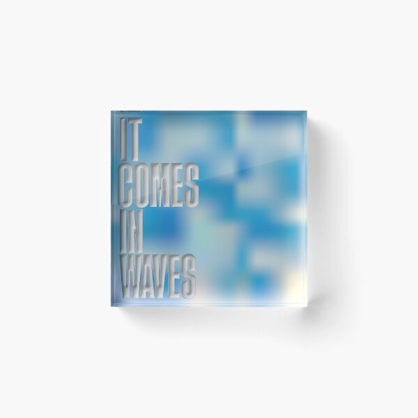Item preview, It Comes in Waves designed and sold by phoebelyle.