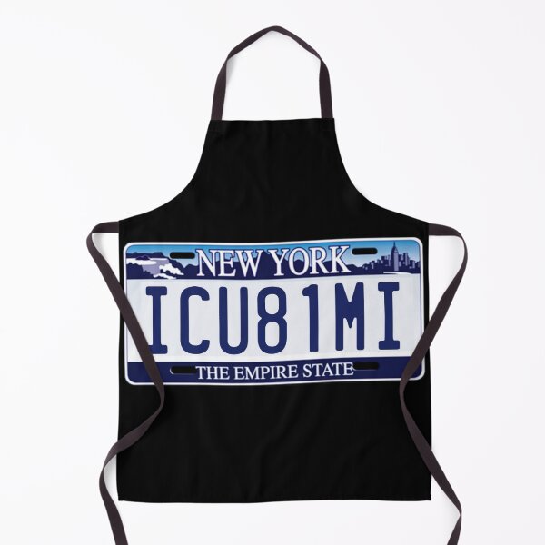 Item preview, 30 Rock - Tracy Jordan License Plate - ICU81MI - Inscrutable! designed and sold by TVShirtShopNYC.