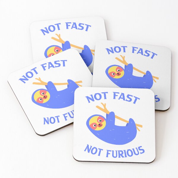Item preview, Not Fast Not Furious - funny orange Sloth designed and sold by hamzablk.