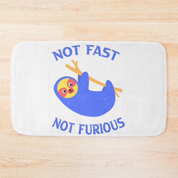 Item preview, Not Fast Not Furious - funny orange Sloth designed and sold by hamzablk.