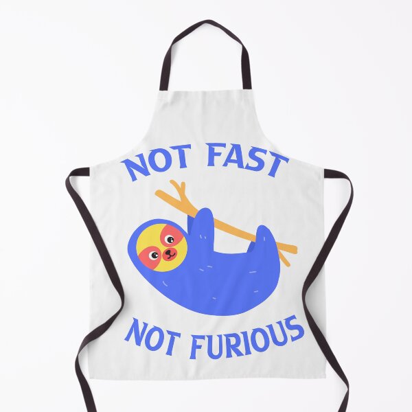 Item preview, Not Fast Not Furious - funny orange Sloth designed and sold by hamzablk.
