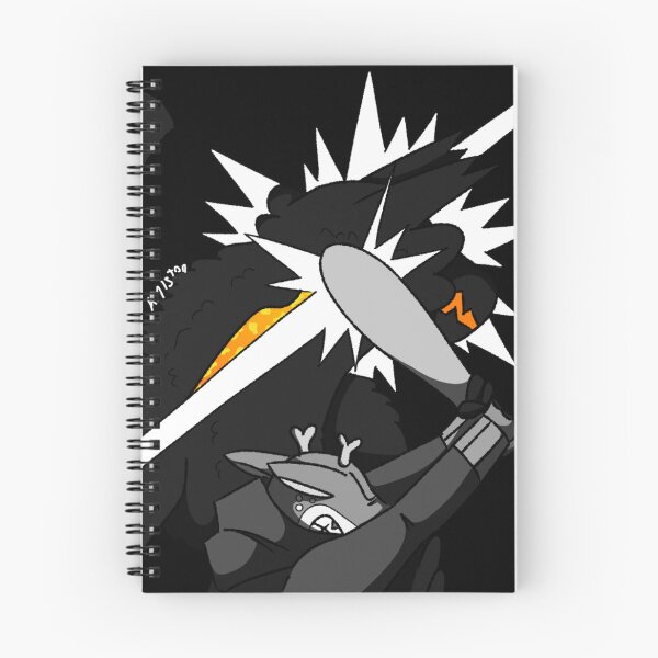 Item preview, Deer hitting Wolf with a baseball bat (Limited Colour) designed and sold by Weremoose.