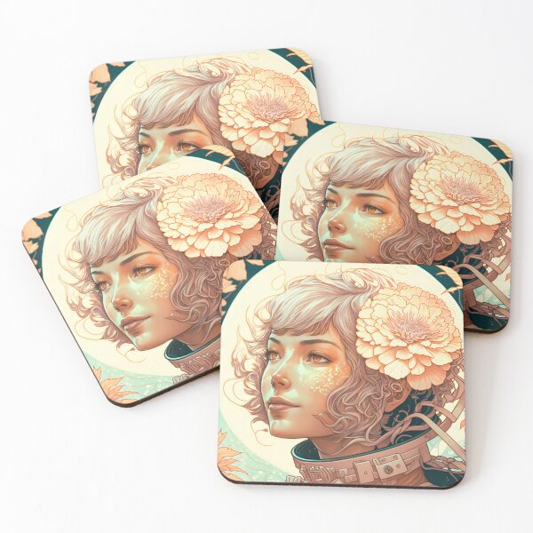 Item preview, Flower Astronauts: Solange designed and sold by perytonpunch.