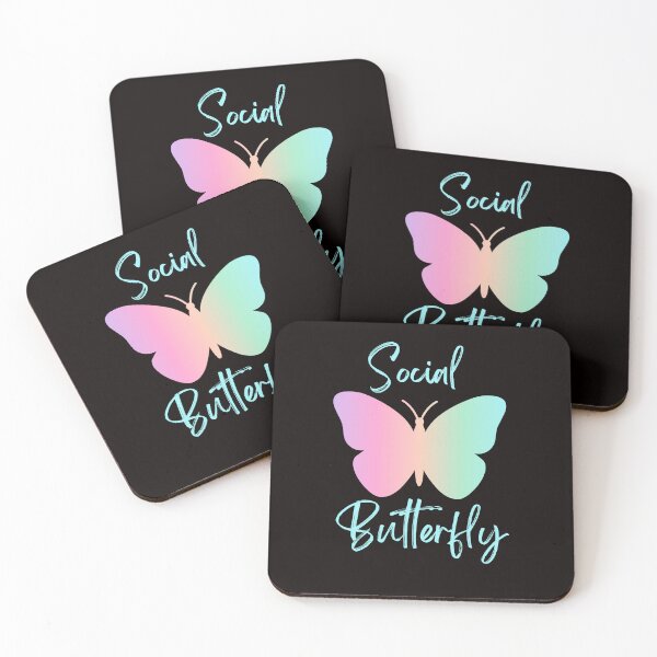 Item preview, Social Butterfly Monarch Butterflies Extrovert Caterpillar designed and sold by MagicSD Designs.