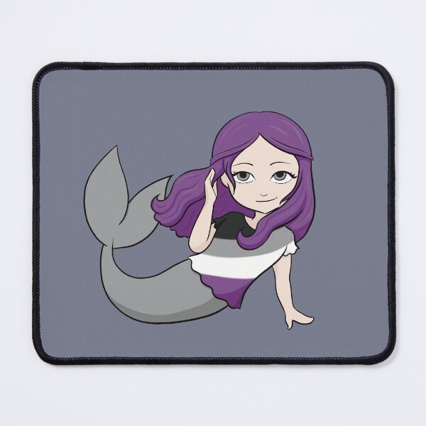 Item preview, Ace Pride Mermaid - Variation 1 designed and sold by RoseActress.