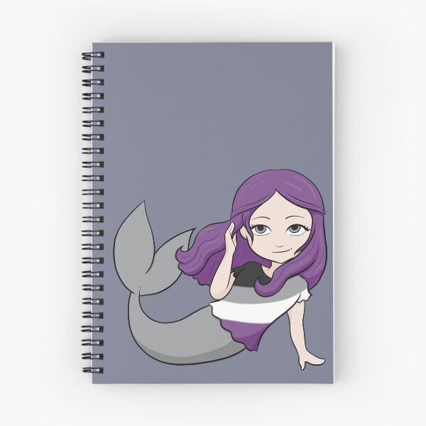 Item preview, Ace Pride Mermaid - Variation 1 designed and sold by RoseActress.