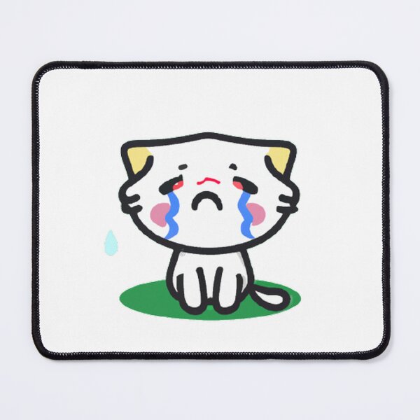 Item preview, sad cat designed and sold by A Light Worker.