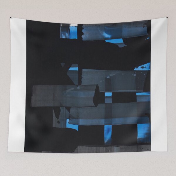 Item preview, Soulages Painture Blue black designed and sold by sarahchapmand.