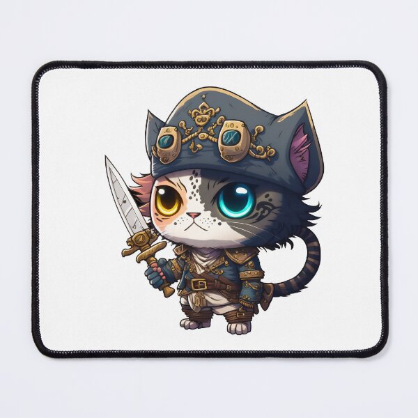 Item preview, Kawaii Pirate Cats | Chibi Cats | Anime Cats | Pirate Cats 05 designed and sold by Catcosm.