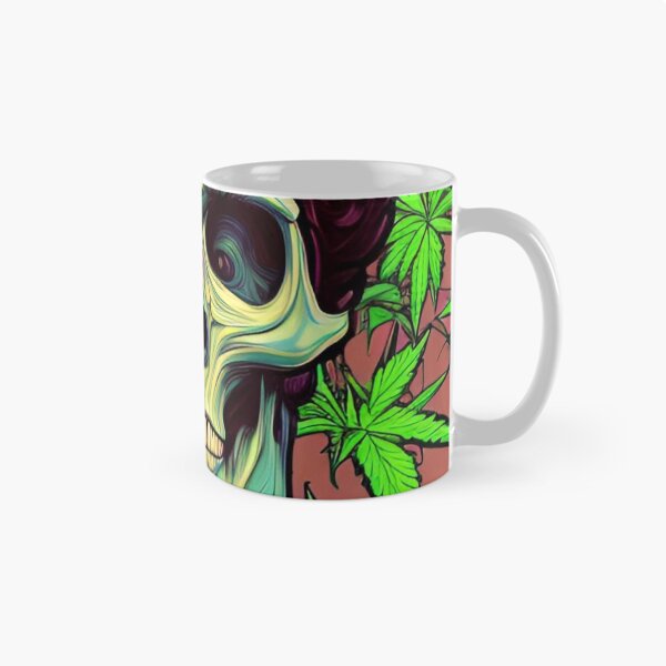 Item preview, Weed After Death 60 - Stoner Skull Art designed and sold by Benito Del Ray.