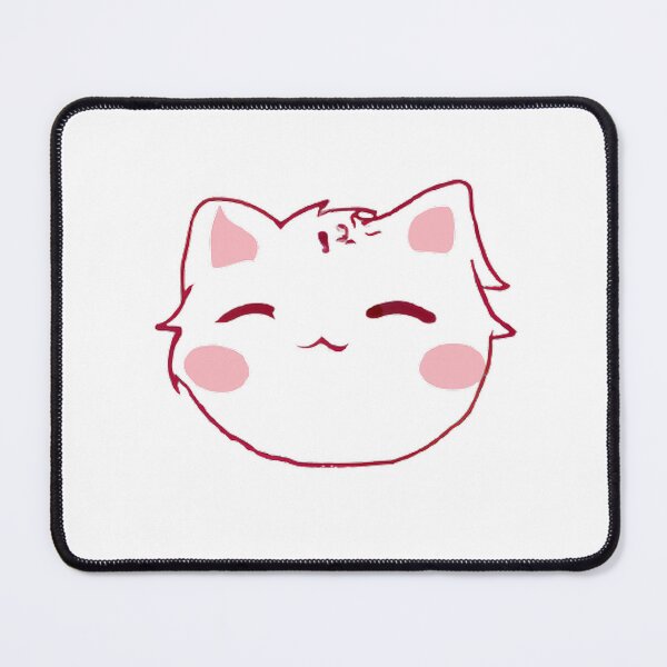 Item preview, sleepy anime cat designed and sold by A Light Worker.