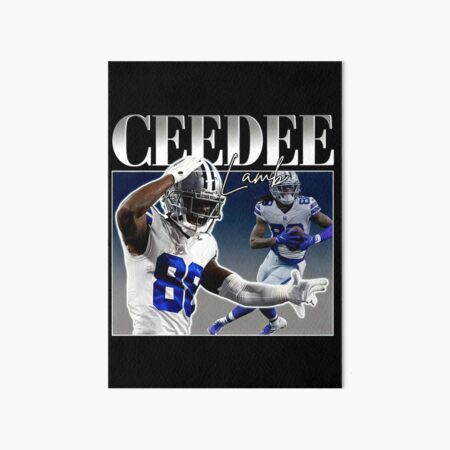 CeeDee Lamb Football Edit Tapestries Cowboys iPad Case & Skin for