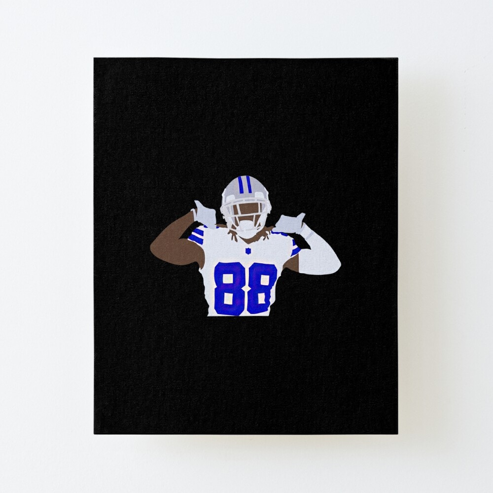 Ceedee Lamb Dallas Cowboys Watercolor Strokes Pixel Art 88 Wood