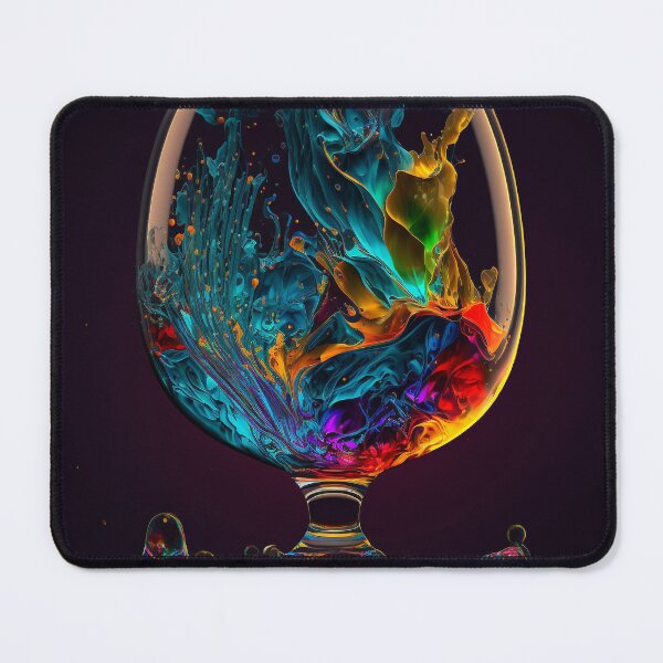 Item preview, Living Life in Colour - Dripping Glass designed and sold by AICreateWorlds.