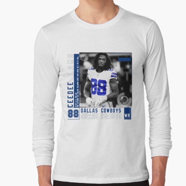 Dallas Cowboys Youth Cee Dee Lamb #88 Pixels Grey T-Shirt