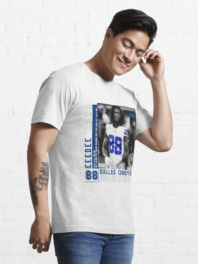 Discover CeeDee Lamb Football Edit Tapestries Cowboys Essential T-Shirt