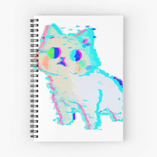 Artikelvorschau, Glitchpop-Katze entworfen und verkauft von A Light Worker.