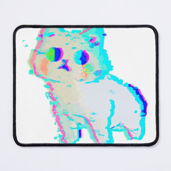 Item preview, glitchpop cat designed and sold by A Light Worker.