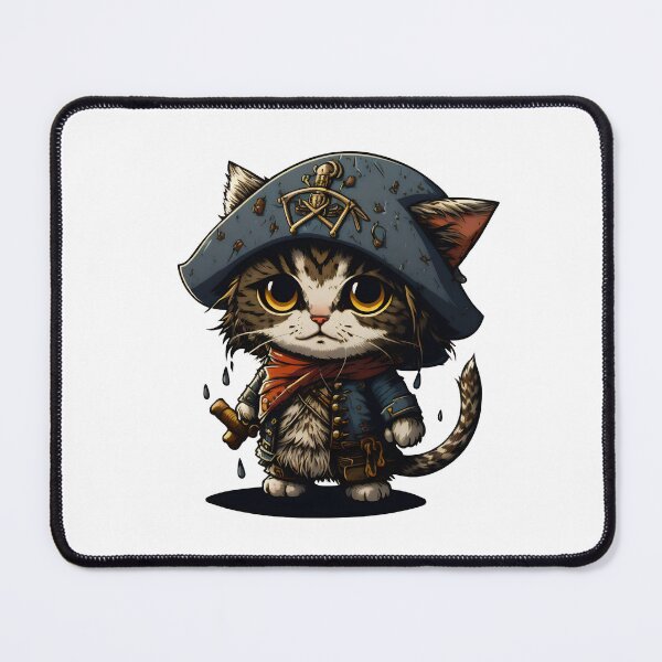 Item preview, Kawaii Pirate Cats | Chibi Cats | Anime Cats | Pirate Cats 06 designed and sold by Catcosm.