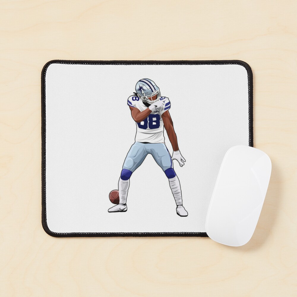 Ceedee Lamb Dallas Cowboys Watercolor Strokes Pixel Art 88 Mixed