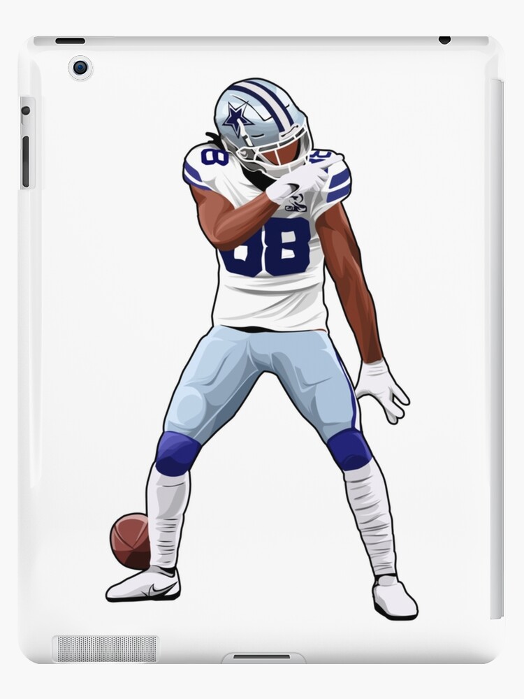 CeeDee Lamb Football Edit Tapestries Cowboys iPad Case & Skin for