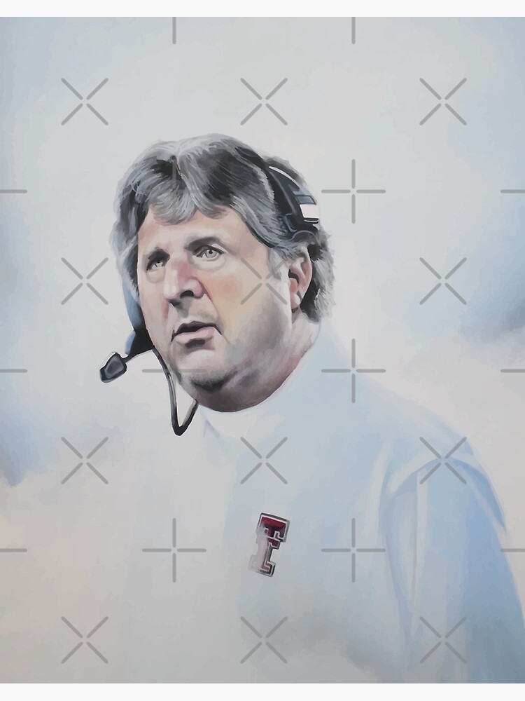 "Mike Leach Drawing" Poster for Sale by Customzy Redbubble