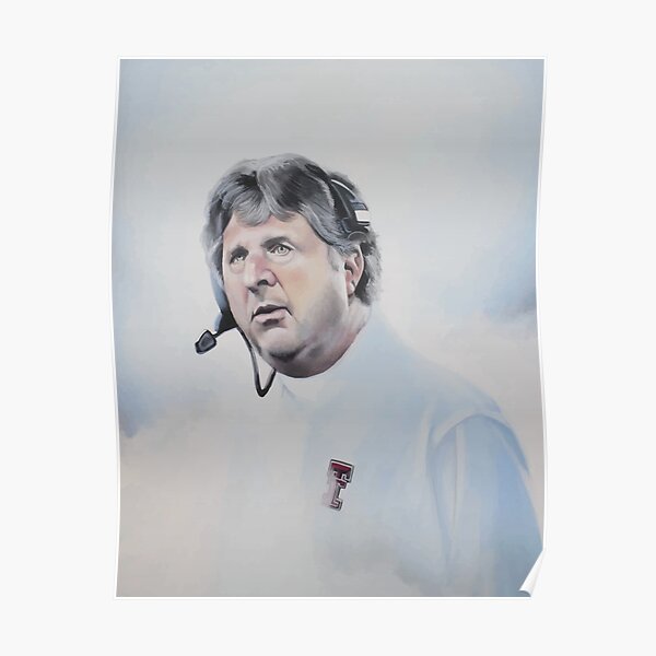 &ldquo;Mike Leach Drawing&rdquo; Poster for Sale by Customzy | Redbubble