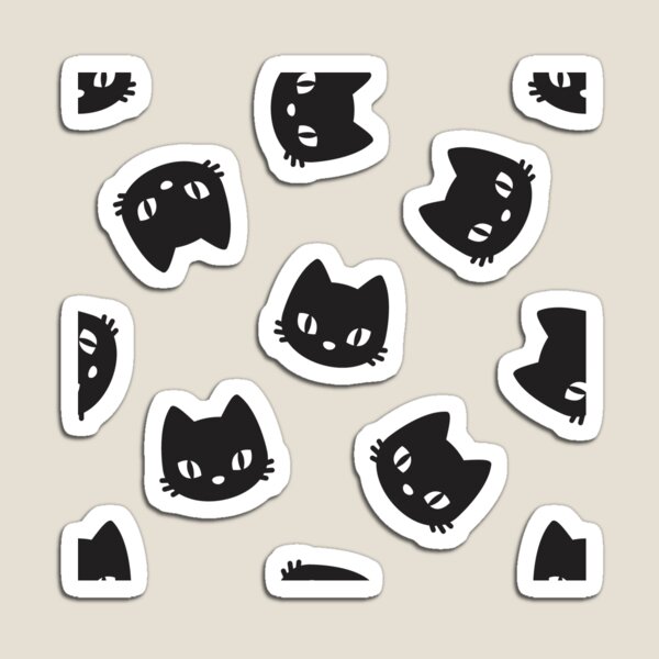 Item preview, Black Cat Face designed and sold by 8justart socks and more.