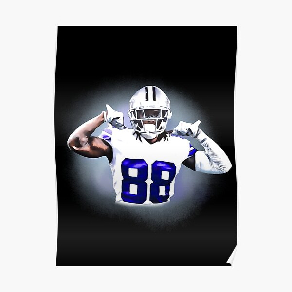 Emmitt Smith DALLAS COWBOYS ABSTRACT ART 1 Greeting Card by Joe