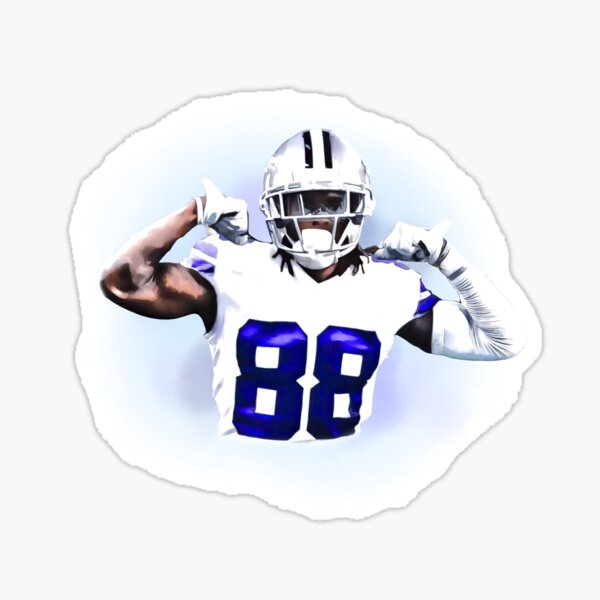 Dak Prescott Football Edit Tapestries Cowboys - Dak Prescott - Sticker