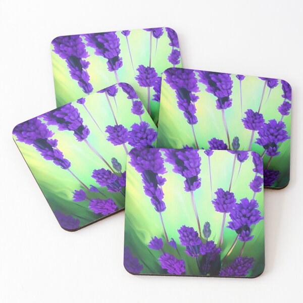 Item preview, Purple Lavender Stems with Green Backdrop designed and sold by deniselynnimage.