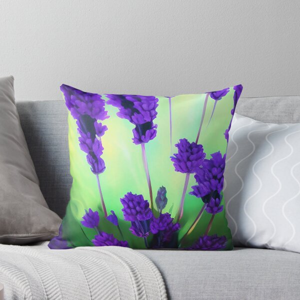 Item preview, Purple Lavender Stems with Green Backdrop designed and sold by deniselynnimage.