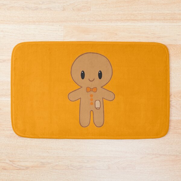 Item preview, Gingerbread Man with Ostomy bag (Orange) designed and sold by CaitlynConnor.