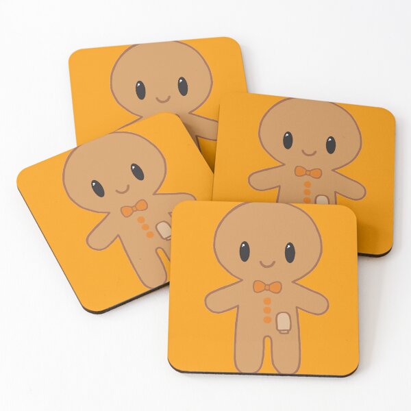 Item preview, Gingerbread Man with Ostomy bag (Orange) designed and sold by CaitlynConnor.