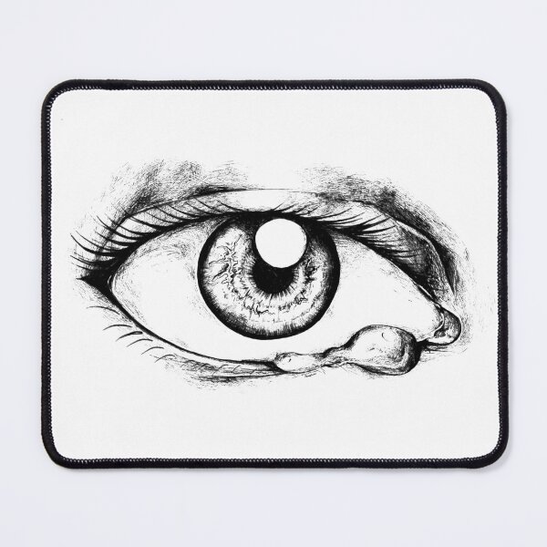 Aperçu de l'œuvre Linéaire à l'encre des yeux créée et vendue par Persephone Palapanidou.