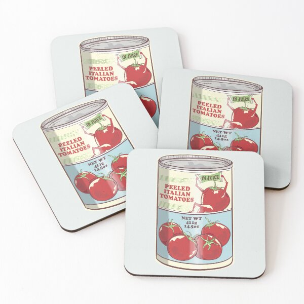 Item preview, Peeled Italian tomatoes pop art canned food designed and sold by piedaydesigns.