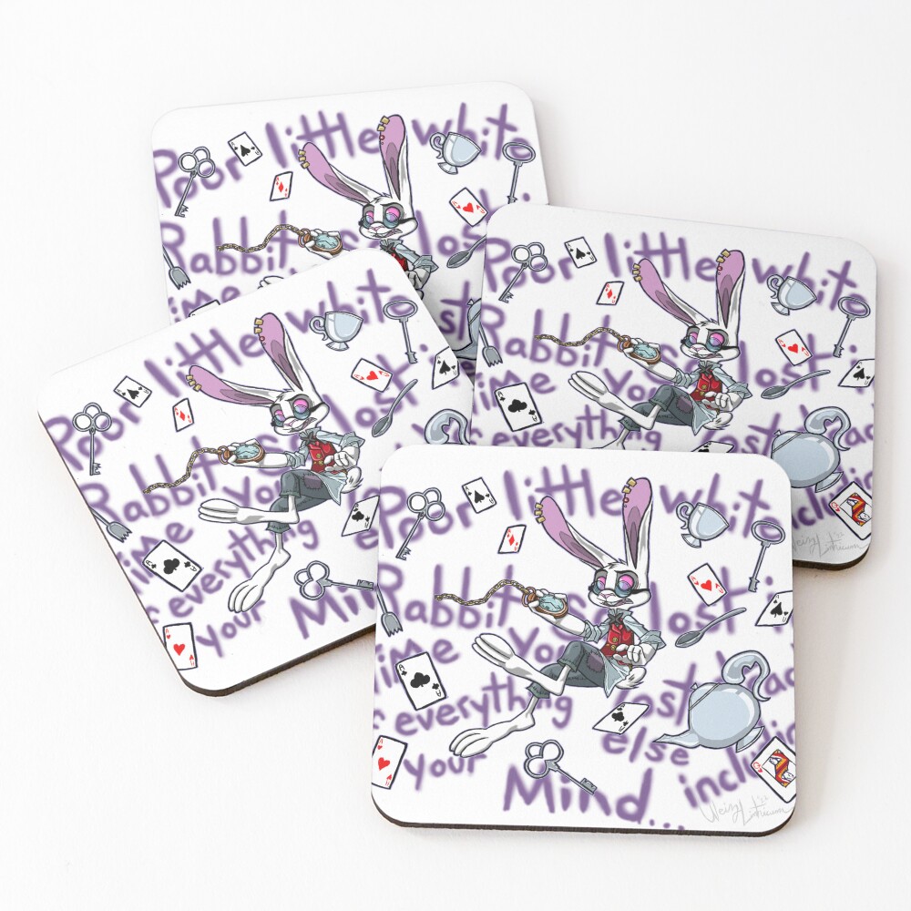 Item preview, Coasters (Set of 4) designed and sold by WeizRabbit.