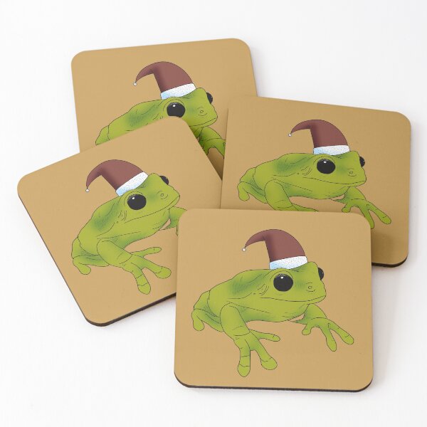 Item preview, Christmas Froggy Orange designed and sold by spillingthemilk.