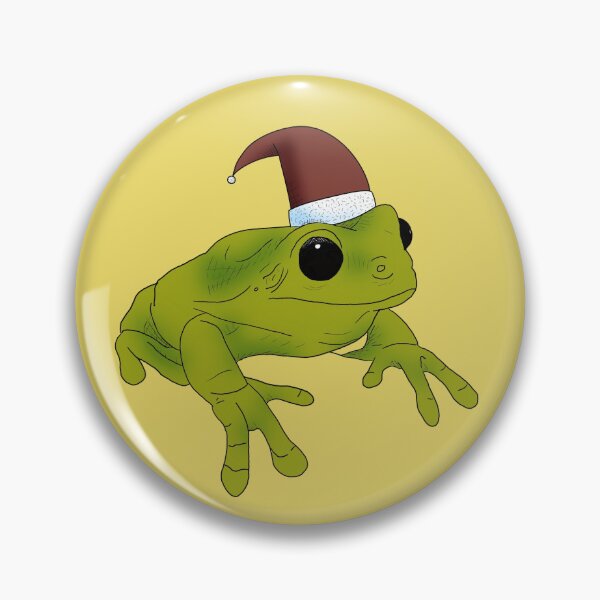 Item preview, Christmas Froggy Yellow designed and sold by spillingthemilk.